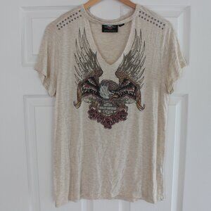 Harley Davidson Cut-Out Tee